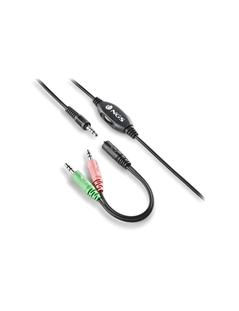 Auriculares NGS MSX 11 Pro/ con Micrófono/ Jack 3.5/ Negros