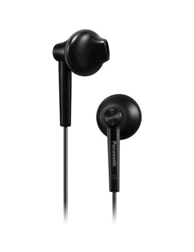 Auriculares Intrauditivos Panasonic RP-TCM55/ con Micrófono/ Jack 3.5/ Negros