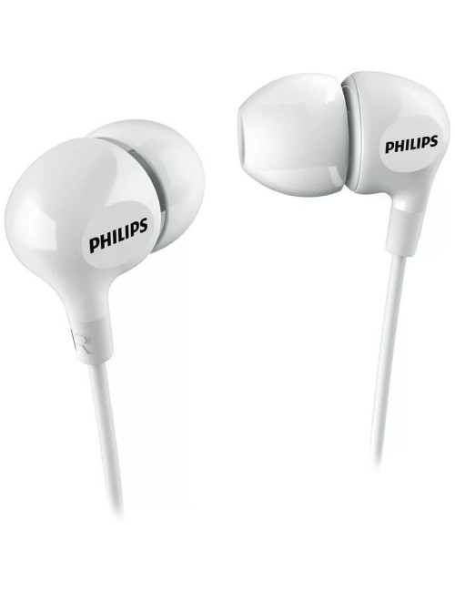 Auriculares Intrauditivos Philips SHE3550WT/ Jack 3.5/ Blancos