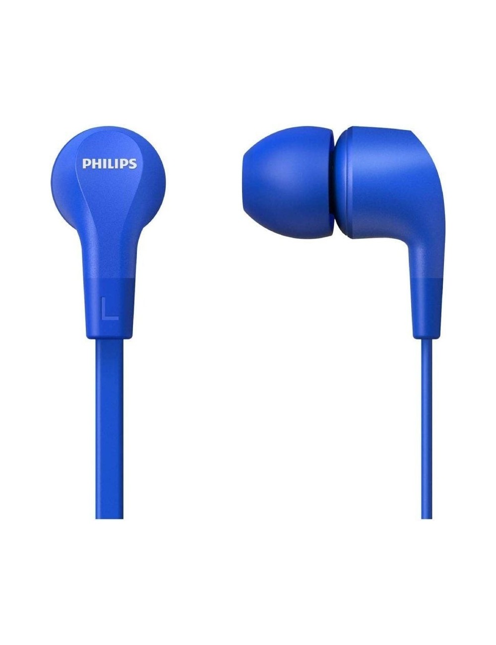 Auriculares Intrauditivos Philips TAE1105BL/ con Micrófono/ Jack 3.5/ Azules