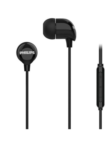 Auriculares Intrauditivos Philips TAE2146BK/ con Micrófono/ USB Tipo-C/ Negros