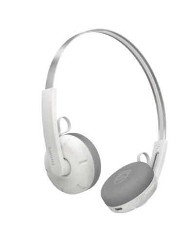 Auriculares Inalámbricos Philips 2000 series TAH2000WT/ con Micrófono/ Bluetooth/ Blancos