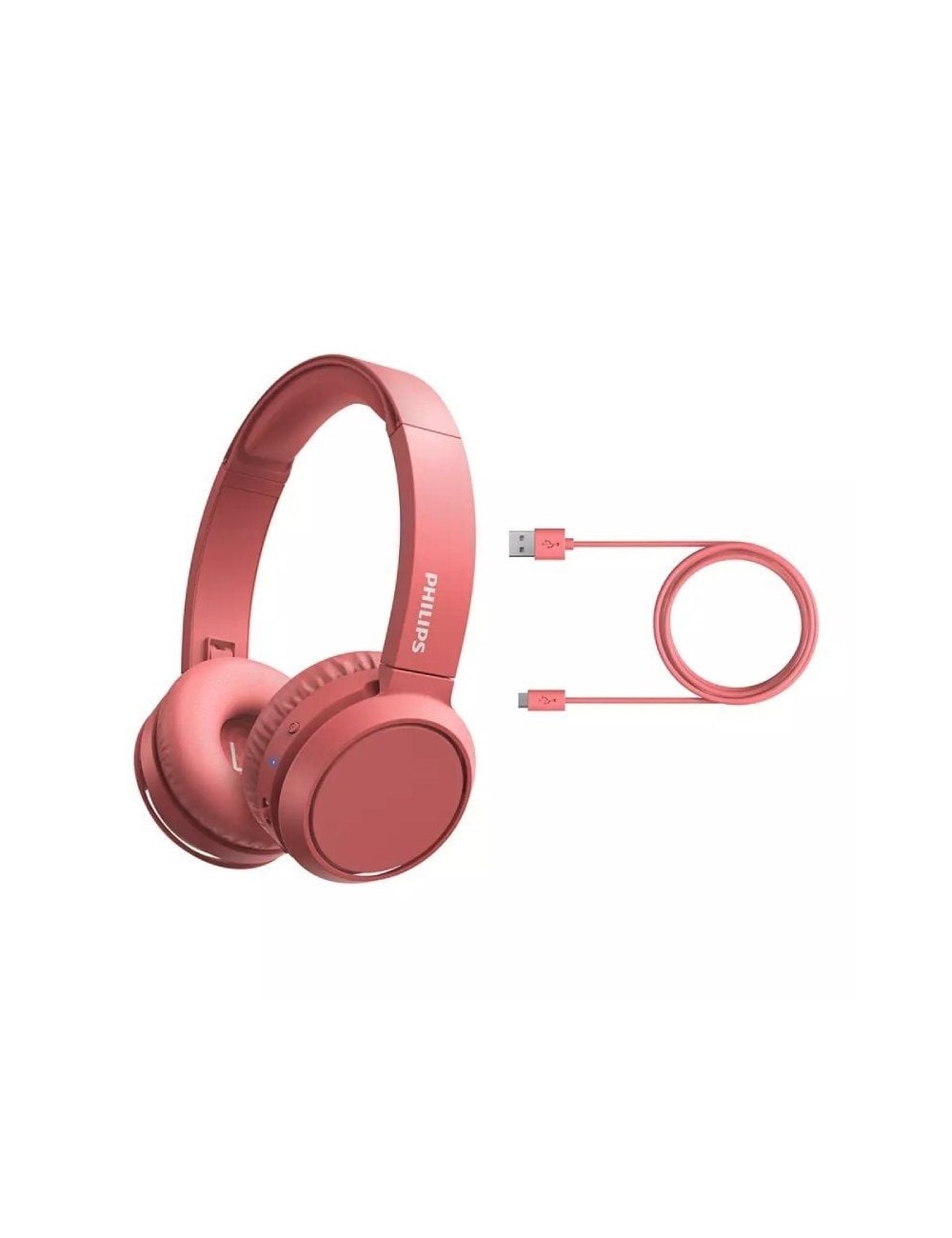 Auriculares Inalámbricos Philips TAH4205/ con Micrófono/ Bluetooth/ Rojos