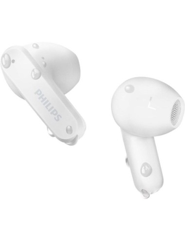 Auriculares Bluetooth Philips TAT2139WH con estuche de carga/ Autonomía 7h/ Blancos