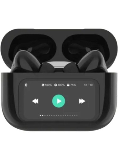 Auriculares Bluetooth Qubo TWS-400BK con estuche de carga/ Autonomía 4h/ Negros