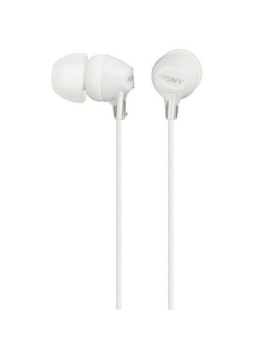 Auriculares Intrauditivos Sony MDREX15LPW/ Jack 3.5/ Blancos