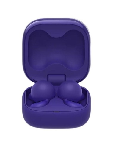 Auriculares Bluetooth Sony LinkBuds Open con estuche de carga/ Autonomía 8h/ Violetas