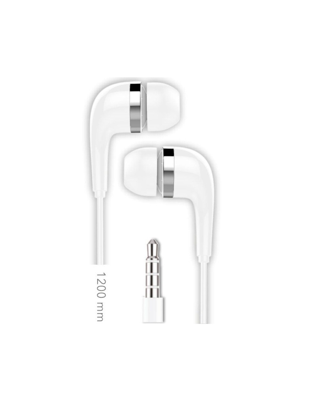Auriculares Intrauditivos Tech One TEC2905/ con Micrófono/ Jack 3.5/ Blancos