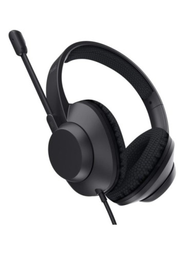 Auriculares Trust Ayda Max USB-ENC/ con Micrófono/ USB/ Negros