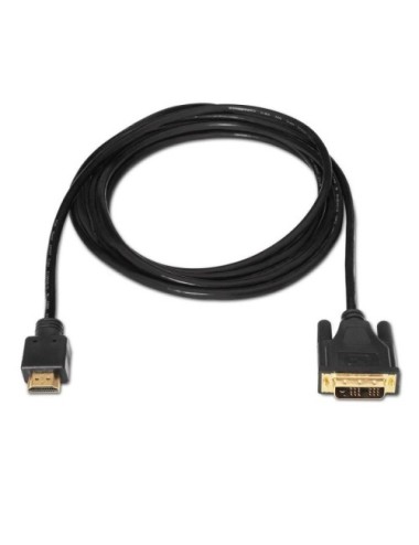 Cable HDMI Aisens A117-0090/ DVI Macho - HDMI Macho/ 1.8m/ Negro