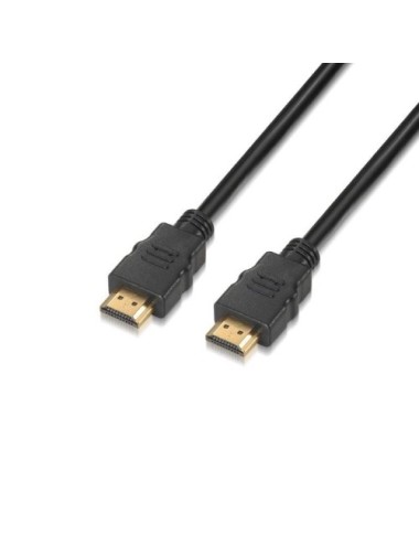 Cable HDMI 2.0 4K Aisens A120-0372/ HDMI Macho - HDMI Macho/ 10m/ Negro