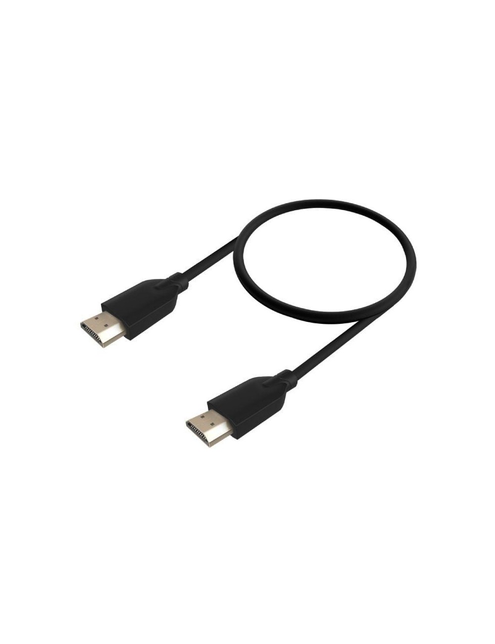Cable HDMI 2.0 4K CCS Aisens A120-0729/ HDMI Macho - HDMI Macho/ 1m/ Negro