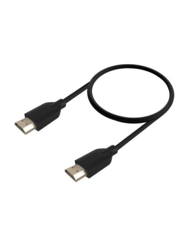Cable HDMI 2.0 4K CCS Aisens A120-0734/ HDMI Macho - HDMI Macho/ 5m/ Negro