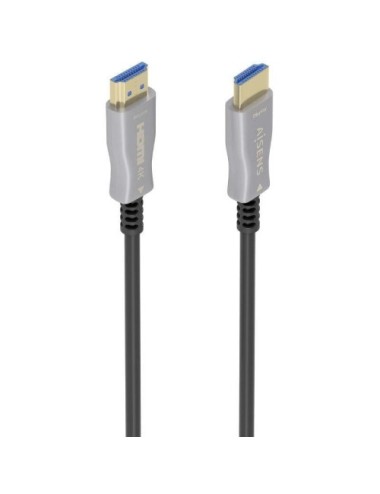 Cable HDMI 2.0 AOC 4K Aisens A148-0858/ HDMI Macho - HDMI Macho/ 10m/ Negro