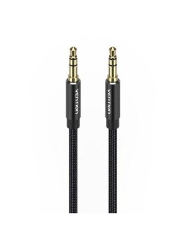 Cable Estéreo Vention BAWBJ/ Jack 3.5 Macho - Jack 3.5 Macho/ 5m/ Negro