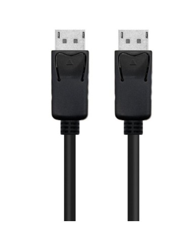 Cable DisplayPort Nanocable 10.15.2702/ DisplayPort Macho - DisplayPort Macho/ 2m/ Negro