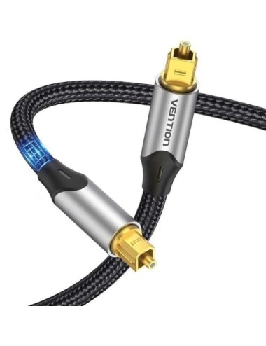 Cable de Audio de Fibra óptica Vention BAVHN/ 15m/ Gris
