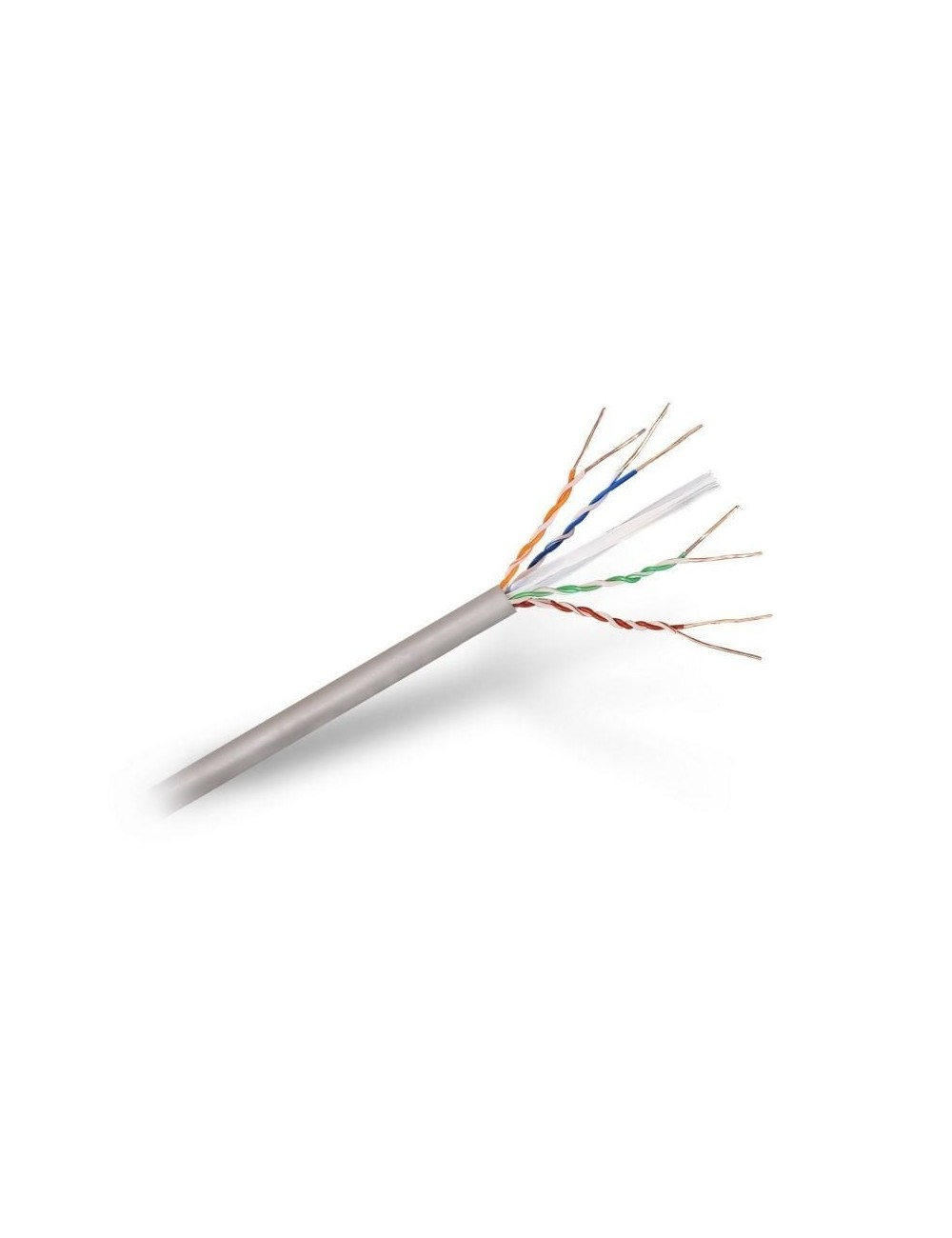 Bobina de Cable RJ45 UTP Aisens A135-0261 Cat.6/ 100m/ Gris