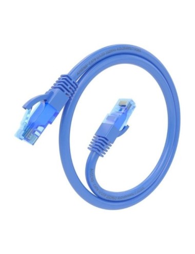 Cable de Red RJ45 AWG26 CCA UTP Aisens A135-0801 Cat.6/ 2m/ Azul