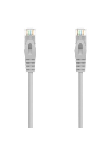Cable de Red RJ45 AWG24 UTP Aisens A145-0555 Cat.6A/ LSZH/ 20m/ Gris