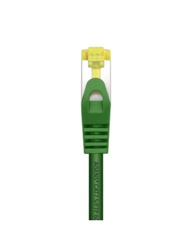 Cable de Red RJ45 SFTP Aisens A146-0481 Cat.7/ 50cm/ Verde