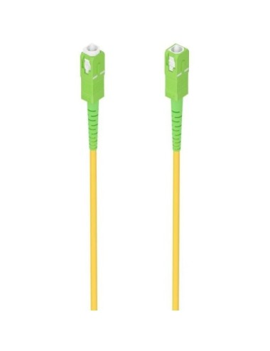 Cable de Fibra Óptica G657A2 3.0 9/125 SMF Aisens A152-0983/ LSZH/ 7m/ Amarillo