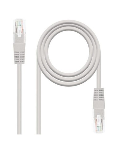 Cable de Red RJ45 UTP Nanocable 10.20.0401-L150 Cat.6A/ 1.5m/ Gris