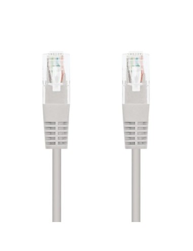 Cable de Red RJ45 UTP Nanocable 10.20.0407 Cat.6/ 7m/ Gris