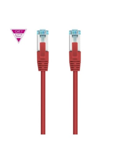 Cable de Red RJ45 SFTP Nanocable 10.20.1701-R Cat.7/ 1m/ Rojo