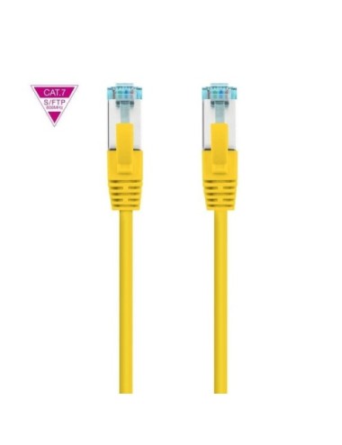 Cable de Red RJ45 SFTP Nanocable 10.20.1701-Y Cat.7/ 1m/ Amarillo