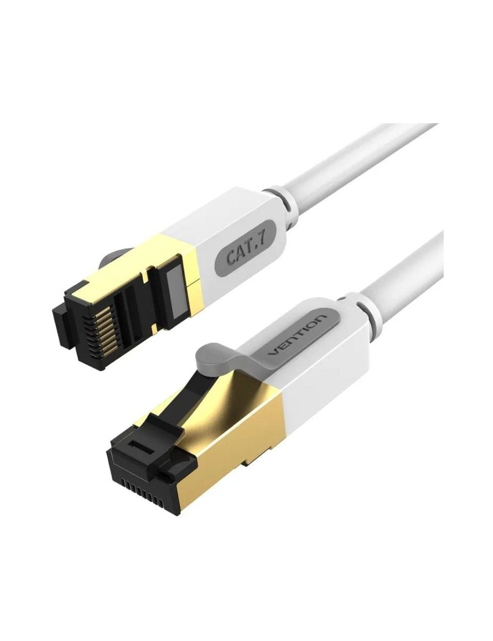 Cable de Red RJ45 SFTP Vention ICDHF Cat.7/ 1m/ Gris