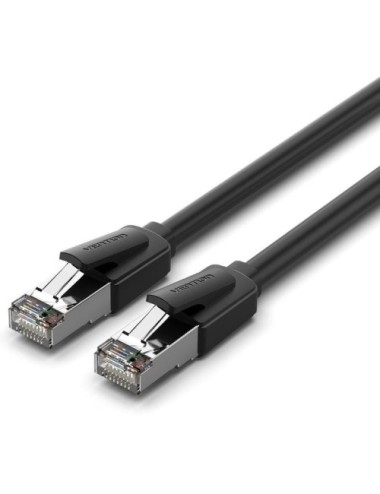 Cable de Red RJ45 UTP 26AWG Vention IKKBJ Cat.8/ Gaming/ 5m/ Negro