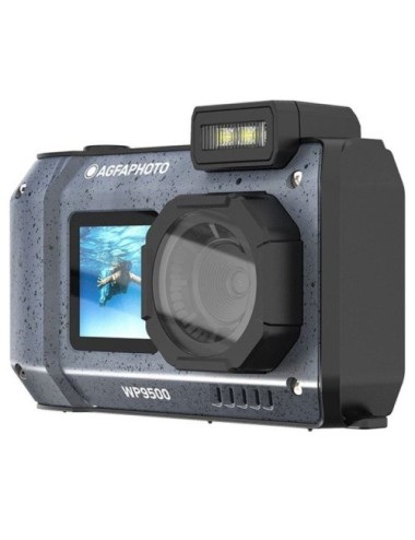 Cámara Digital Deportiva AgfaPhoto Realishot WP9500/ 24MP/ Negra