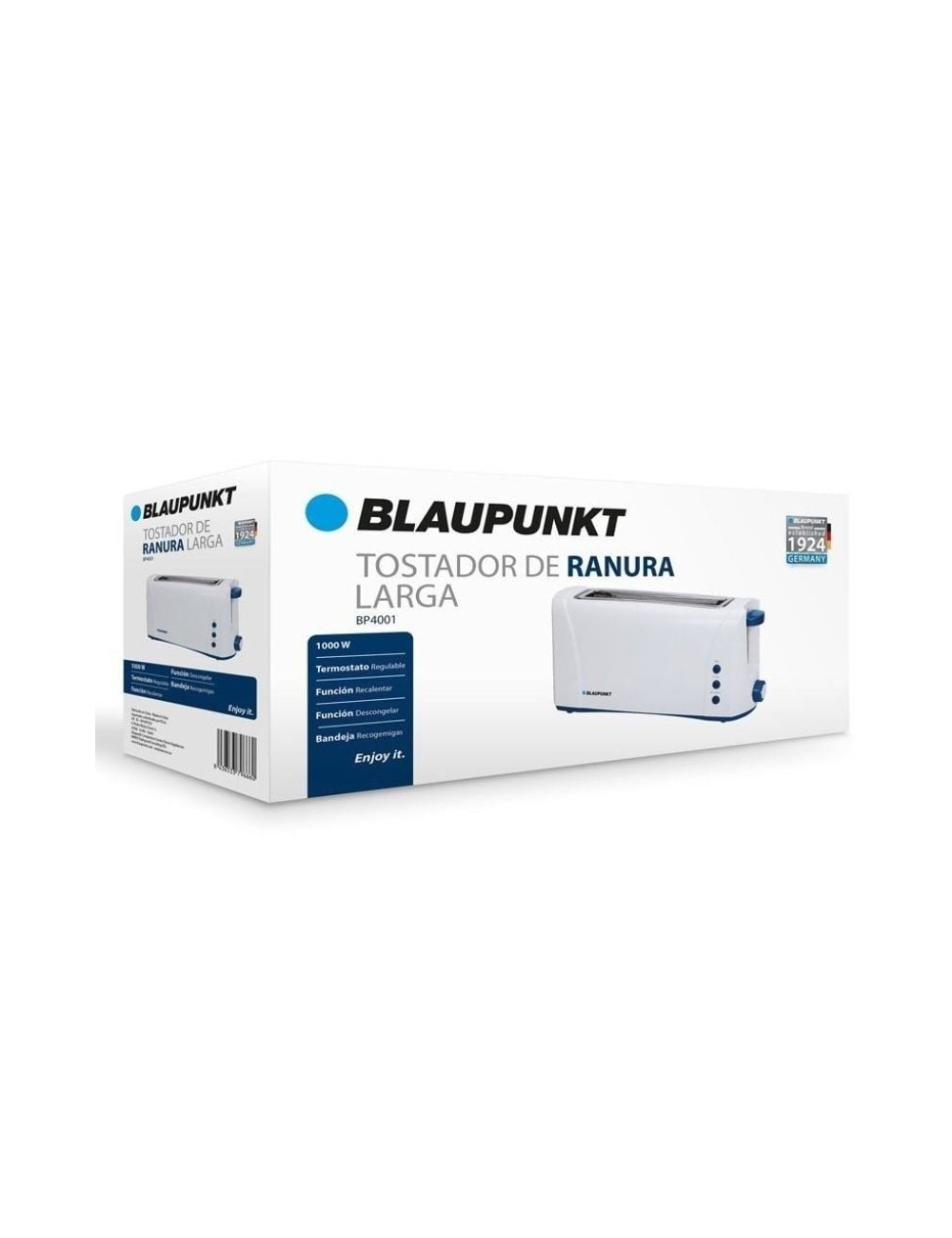 Tostador Blaupunkt BP4001/ 1000W/ Blanco