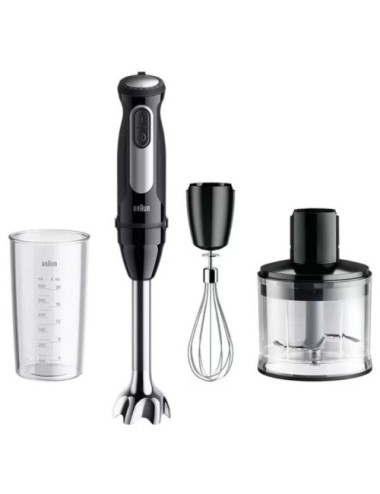 Batidora de mano Braun MultiQuick 5 Pro Hand Blender MQ 55236 M/ 1000W/ 26 Velocidades