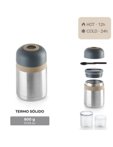 Termo Bra Enjoy Signature A196122/ Capacidad 800ml/ para sólidos y líquidos