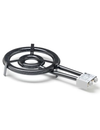 Paellero Flames VLC T-380/ 2 Quemadores/ Diámetro 38cm