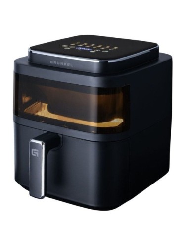 Freidora por Aire Airfryer / Sin Aceite Grunkel Black Light Fryer/ 1400W/ Capacidad 6L