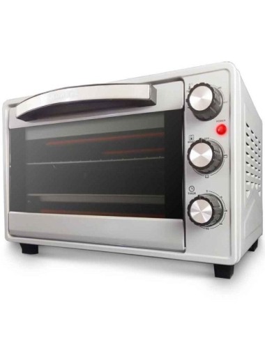 Horno de Sobremesa Grunkel HR-23SILVER/ 1600W/ Capacidad 23L/ Plata