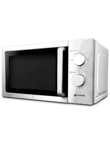 Microondas Grunkel MW-20INOX/ 700W/ Capacidad 20L/ Funcion Grill/ Plata