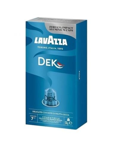 Cápsula Lavazza Espresso Decaf Descafeinado para cafeteras Nespresso/ Caja de 10