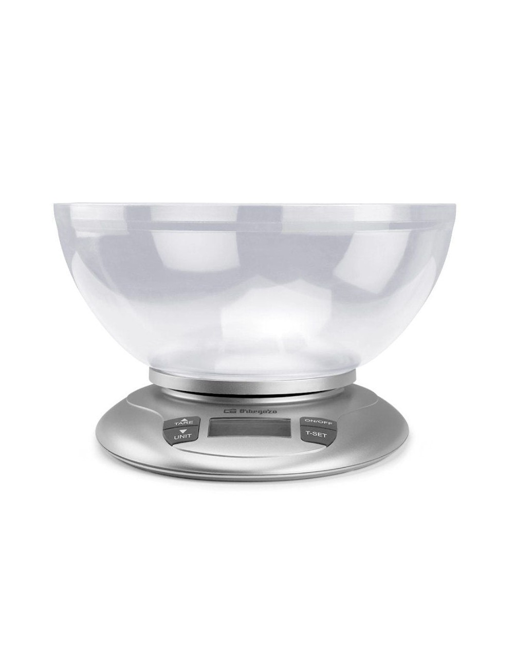 Báscula de Cocina Electrónica Orbegozo PC 2017 A/ hasta 3.5kg/ Plata