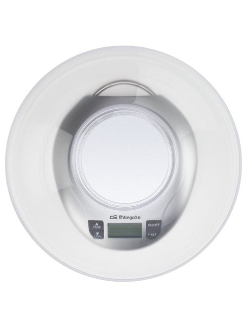 Báscula de Cocina Electrónica Orbegozo PC 2017 A/ hasta 3.5kg/ Plata