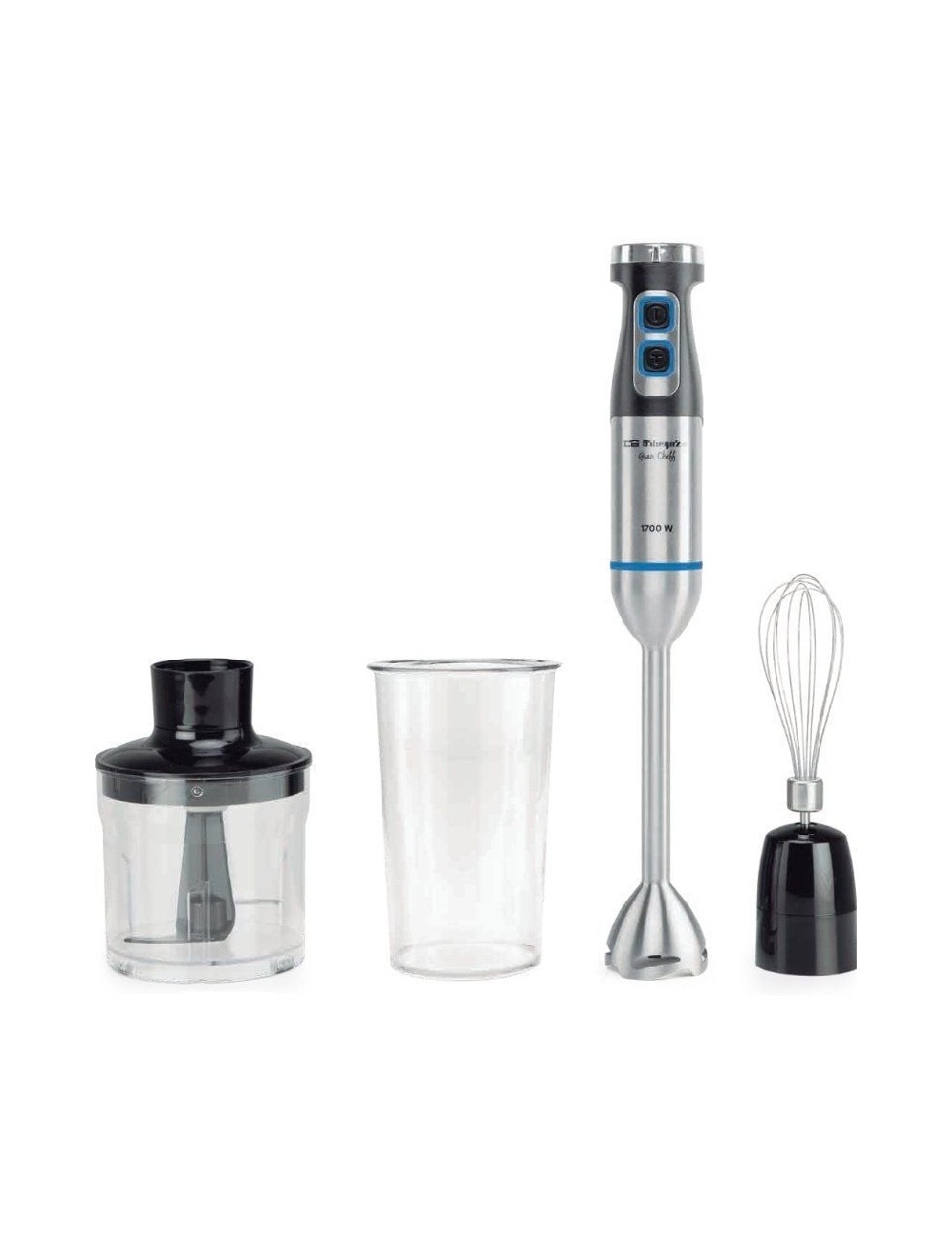 Batidora de mano Orbegozo BT 5017/ 1700W/ Velocidad Ajustable