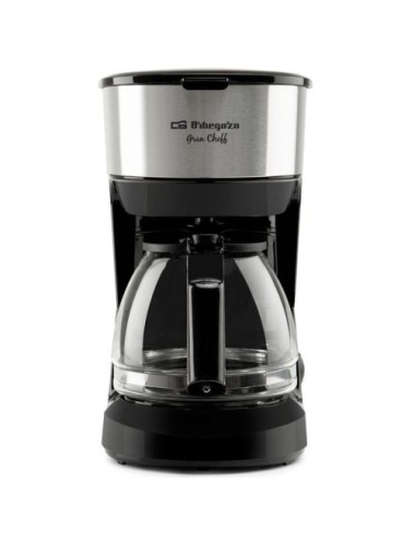 Cafetera de Goteo Orbegozo CG 4506/ 6 Tazas/ Negra y Plata