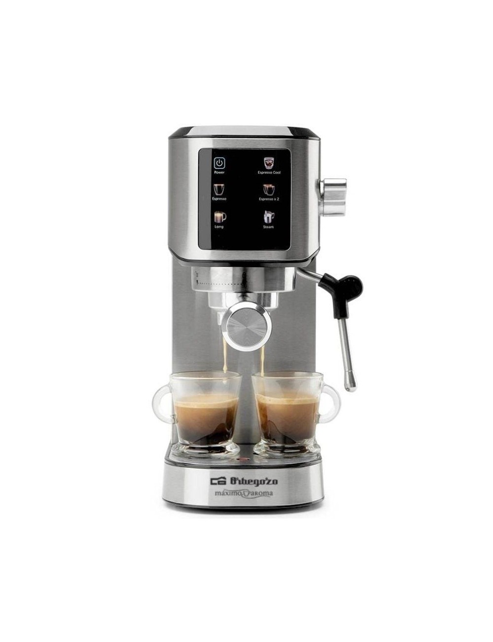 Cafetera Expreso Orbegozo EX 7000/ 1350W/ 20 Bares