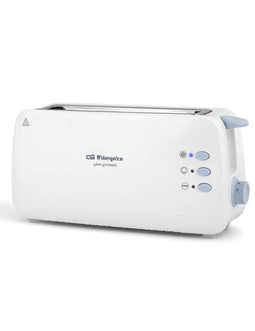 Tostador Orbegozo TO 4012/ 850W/ Blanco