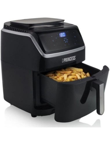Freidora por Aire Airfryer / Sin Aceite Princess Steam AeroFryer 182080/ 1700W/ Capacidad 6,5L