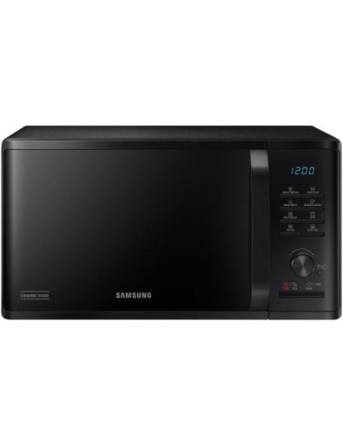 Microondas Samsung MG23K3515AK/E1/ 1250W/ Capacidad 23L/ Función Grill/ Negro