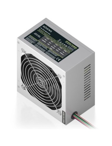 Fuente de Alimentación Aisens ASPC-500ATX-SEO/ 500W/ Ventilador 12cm